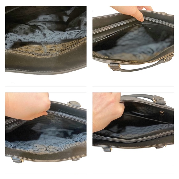 NWOT Michael Kors Black Colgate Large East/West Tote - Picture 8 of 15